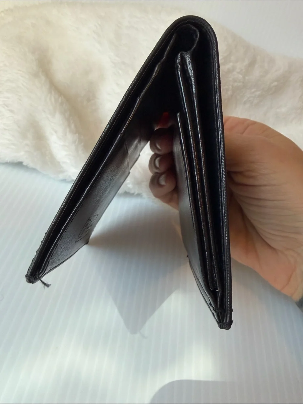 MCM Black Visetos Bifold Men’s Wallet
